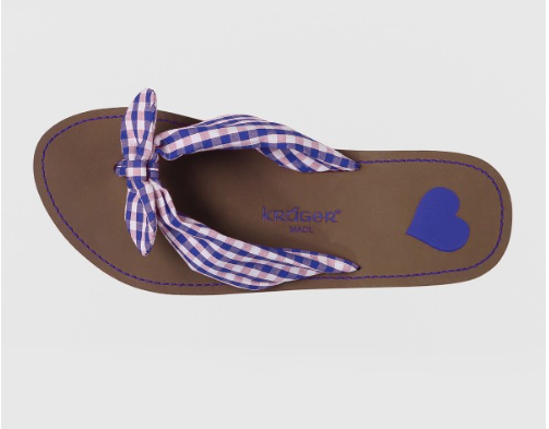 Ladies Bavarian Style "Flip Flops"