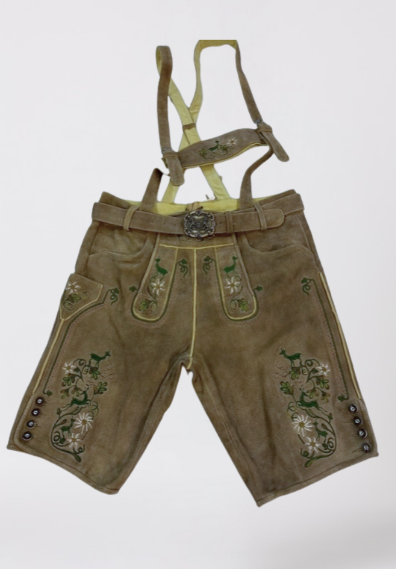 Mens Lederhosen Platter "Travis"