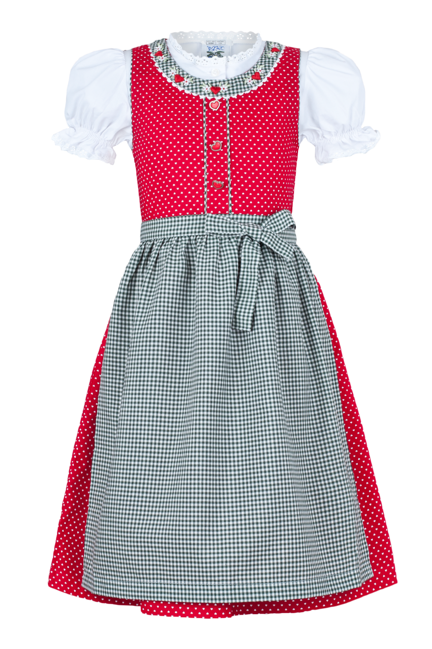 Girls Dirndl "Herzilein"