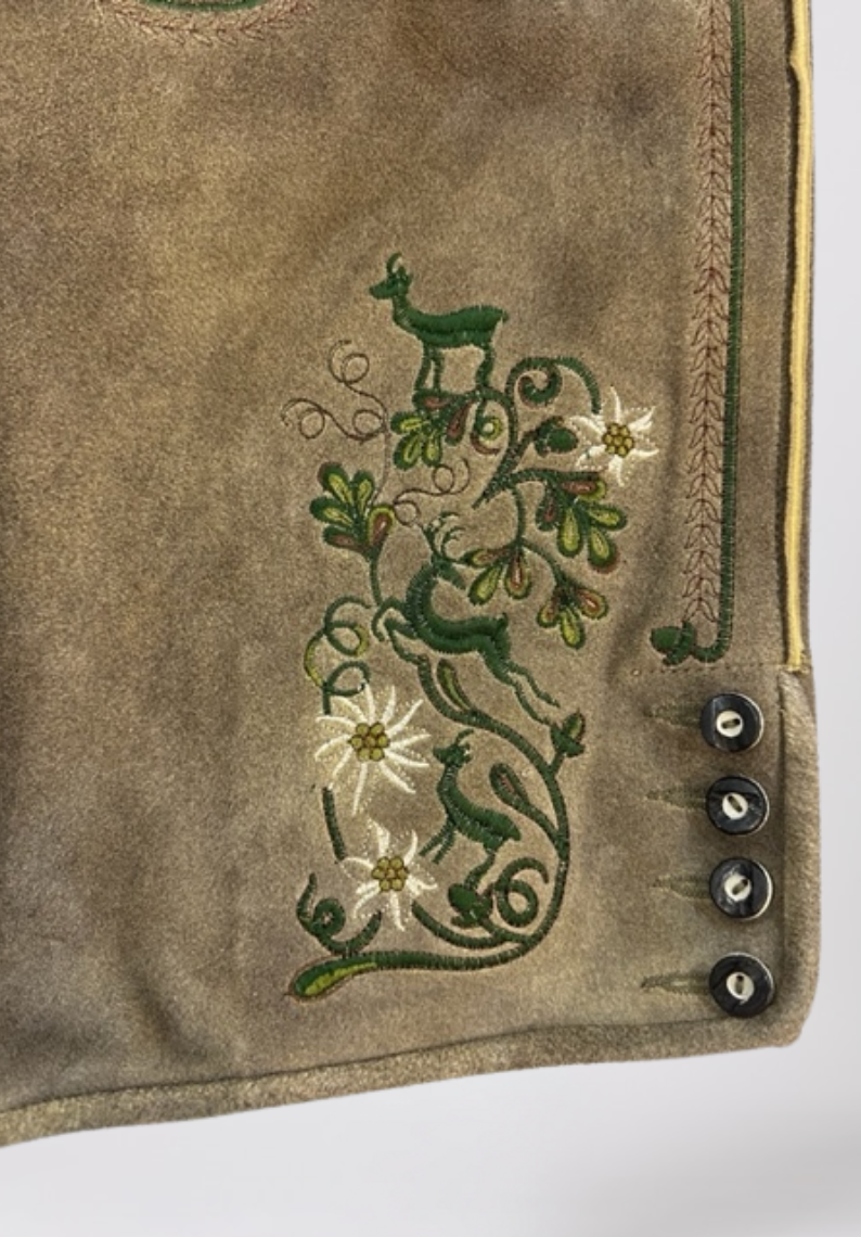 Mens Lederhosen Platter "Travis"