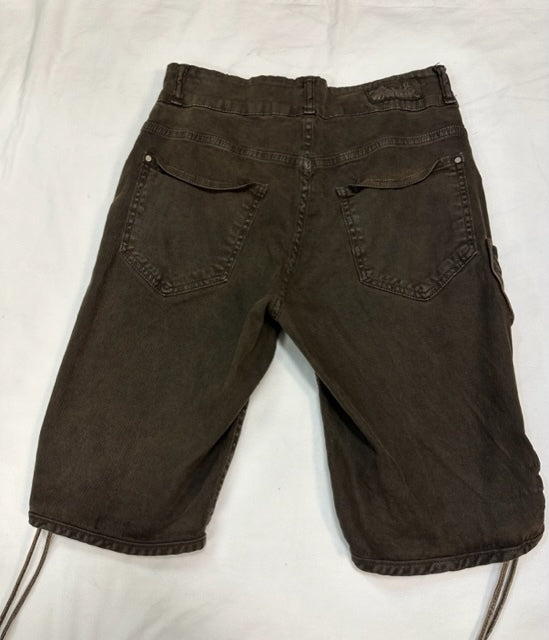 Denim Lederhosen "Hunter" Brown