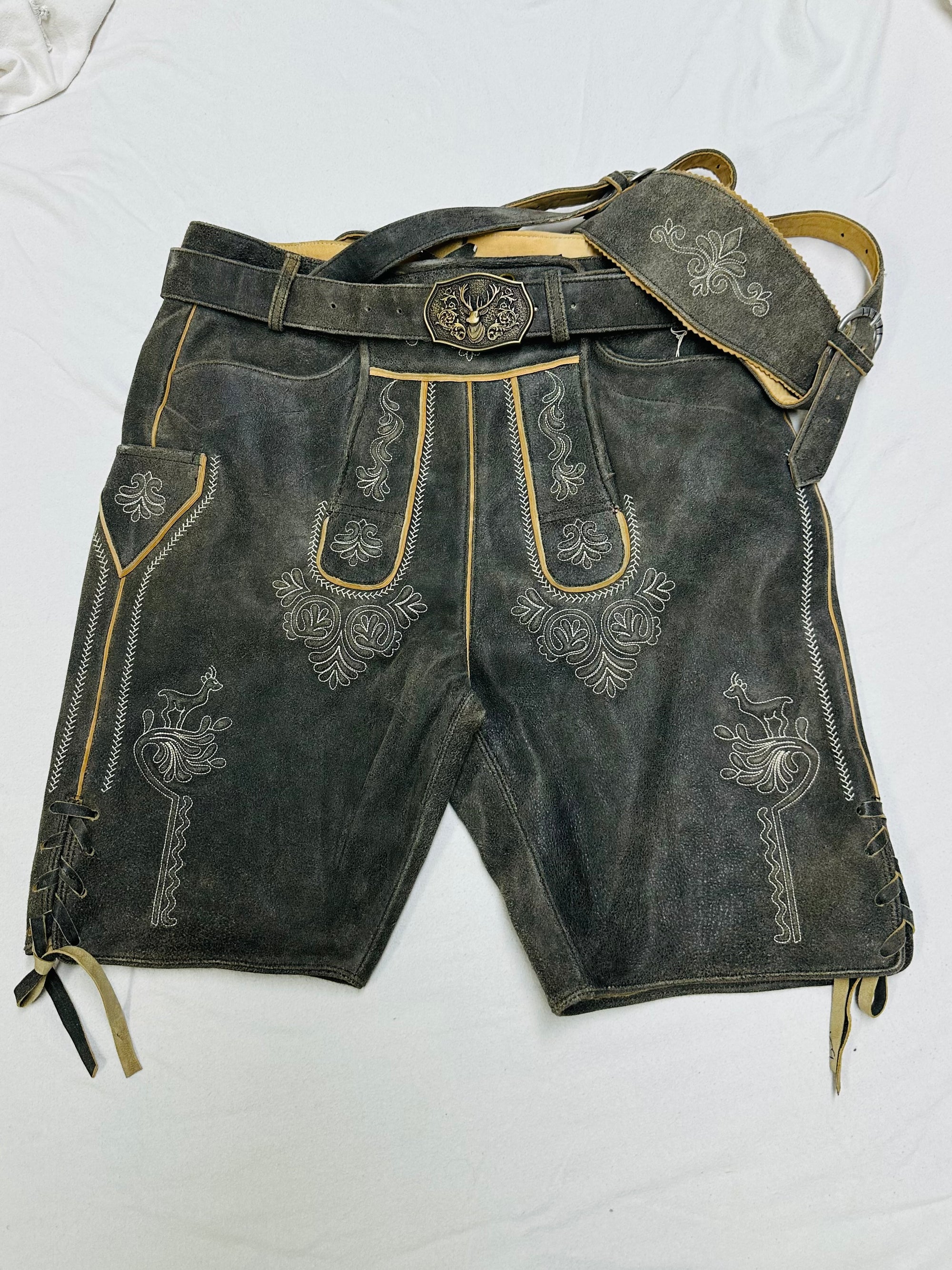 Mens Lederhosen Plattler "Bert"