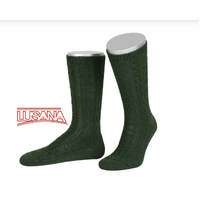 Traditional Austrian short Sock/Green