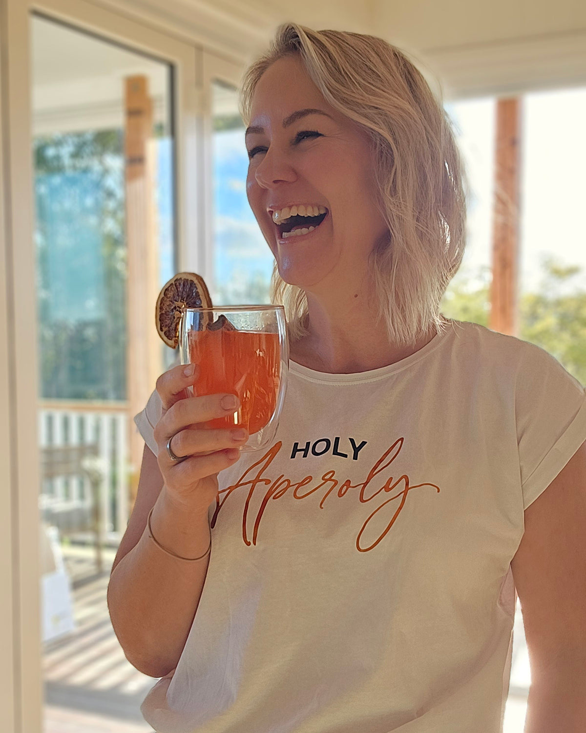 Kim's Hot Aperol Spritz